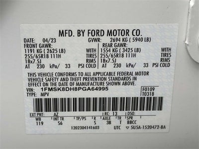 2023 Ford Explorer XLT