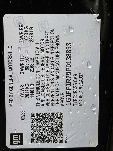 2023 Chevrolet Camaro LT1