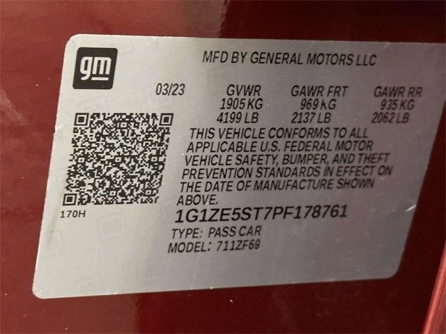 2023 Chevrolet Malibu 2LT