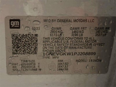 2023 Chevrolet Traverse LT Cloth