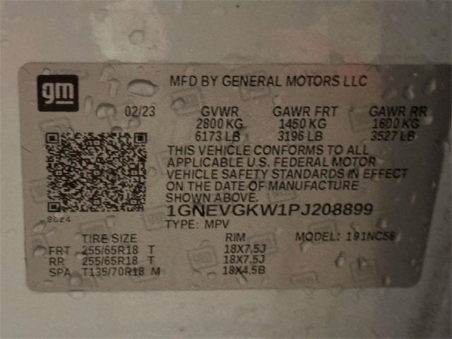 2023 Chevrolet Traverse LT Cloth