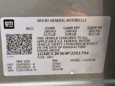 2023 Chevrolet Traverse RS