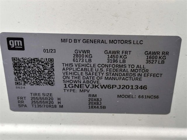 2023 Chevrolet Traverse RS