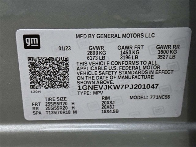 2023 Chevrolet Traverse RS