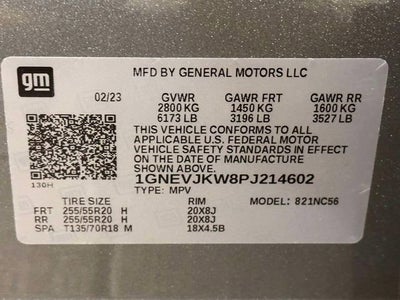 2023 Chevrolet Traverse RS