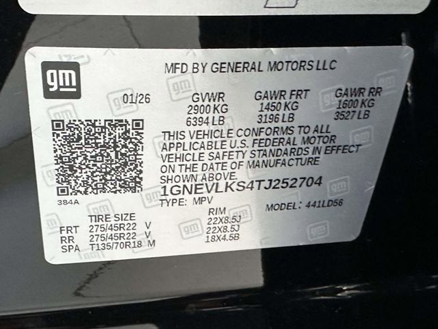 2026 Chevrolet Traverse RS