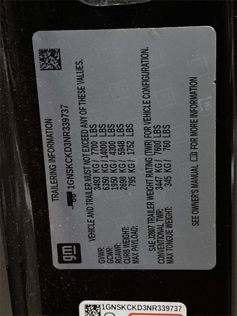 2022 Chevrolet Suburban LT