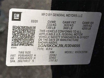 2020 Chevrolet Tahoe Premier