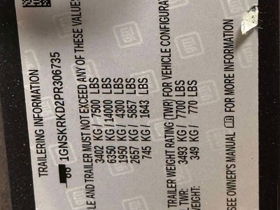 2023 Chevrolet Tahoe RST