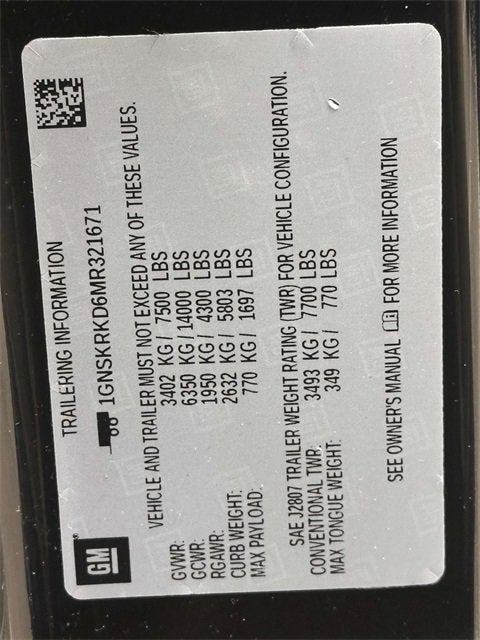 2021 Chevrolet Tahoe RST