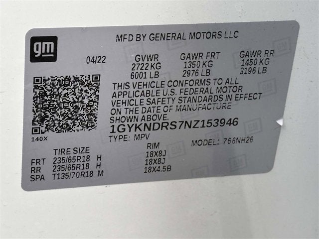 2022 Cadillac XT5 Premium Luxury