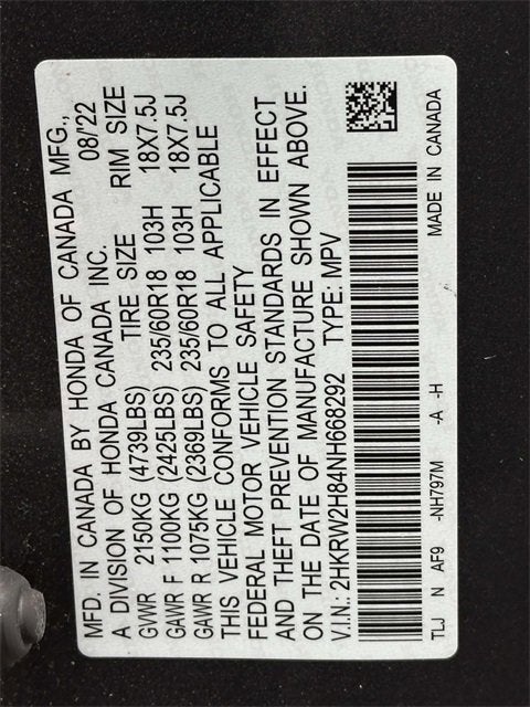 2022 Honda CR-V EX-L