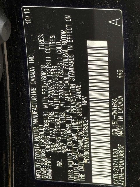 2011 Lexus RX 350 4DR AWD