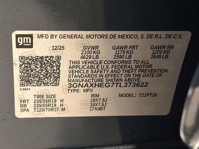 2026 Chevrolet Equinox LT