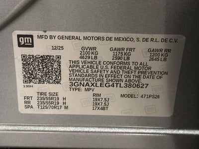 2026 Chevrolet Equinox RS