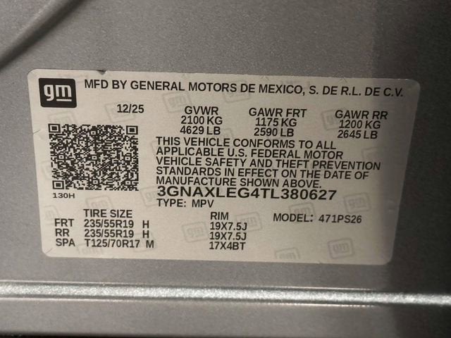 2026 Chevrolet Equinox RS