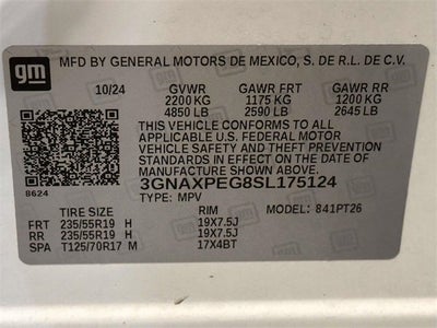 2025 Chevrolet Equinox LT