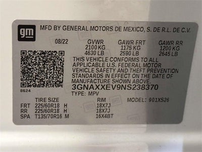 2022 Chevrolet Equinox Premier