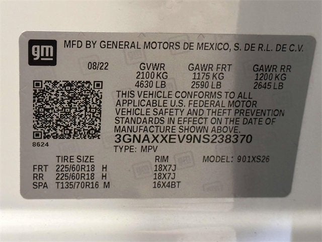 2022 Chevrolet Equinox Premier