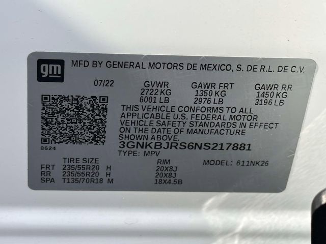 2022 Chevrolet Blazer 3LT