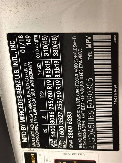 2018 Mercedes-Benz GLE GLE 350