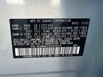 2022 Subaru Ascent Limited