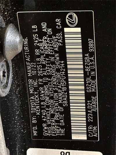 2023 Lexus ES ES 350