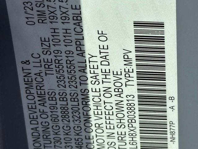 2023 Honda Odyssey Touring