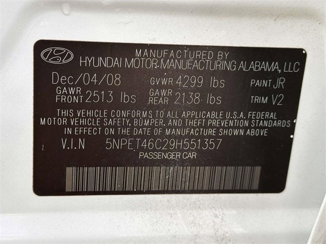 2009 Hyundai Sonata GLS