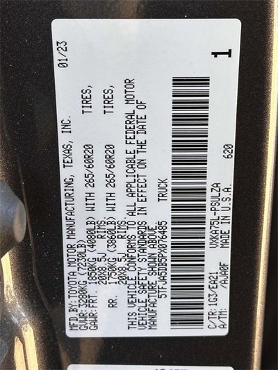 2023 Toyota Tundra 4WD Limited