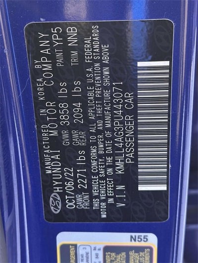 2023 Hyundai Elantra SE