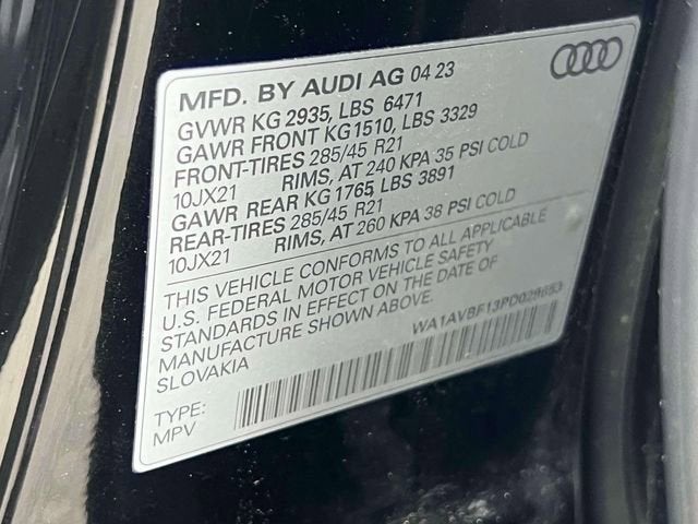 2023 Audi Q8 Premium