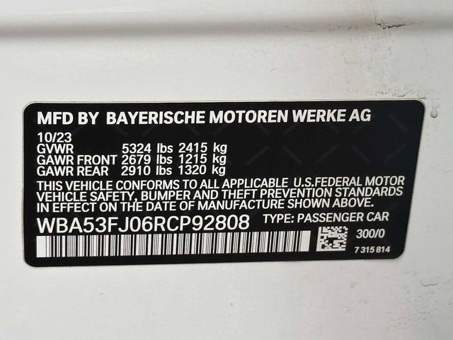 2024 BMW 5 Series 530i xDrive