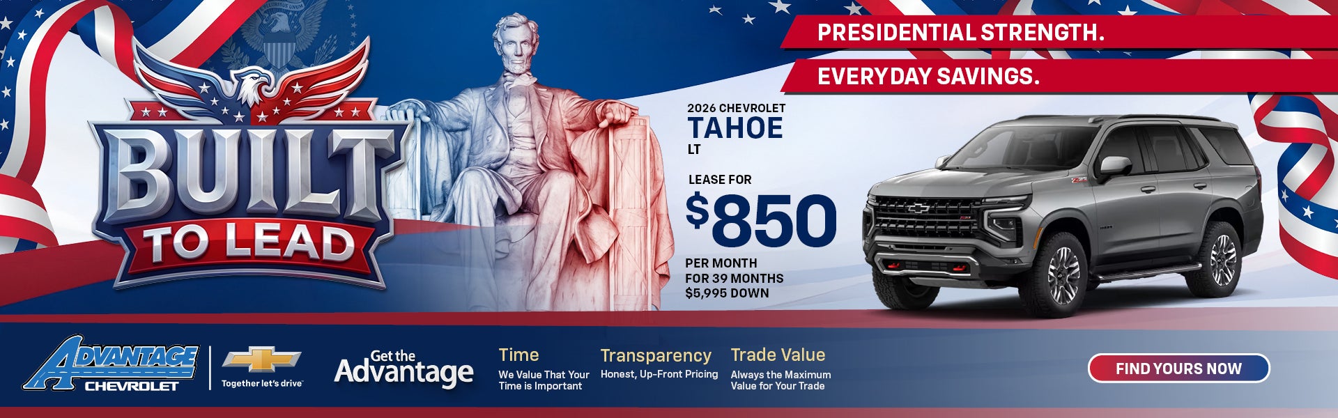 2026 Chevrolet Tahoe LT