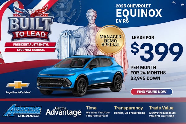 2025 Chevrolet Equinox EV RS