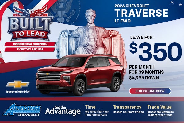 2026 Chevrolet Traverse LT FWD