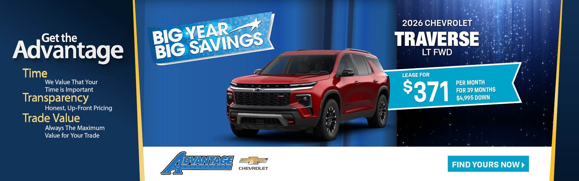 2026 Chevrolet Traverse LT FWD