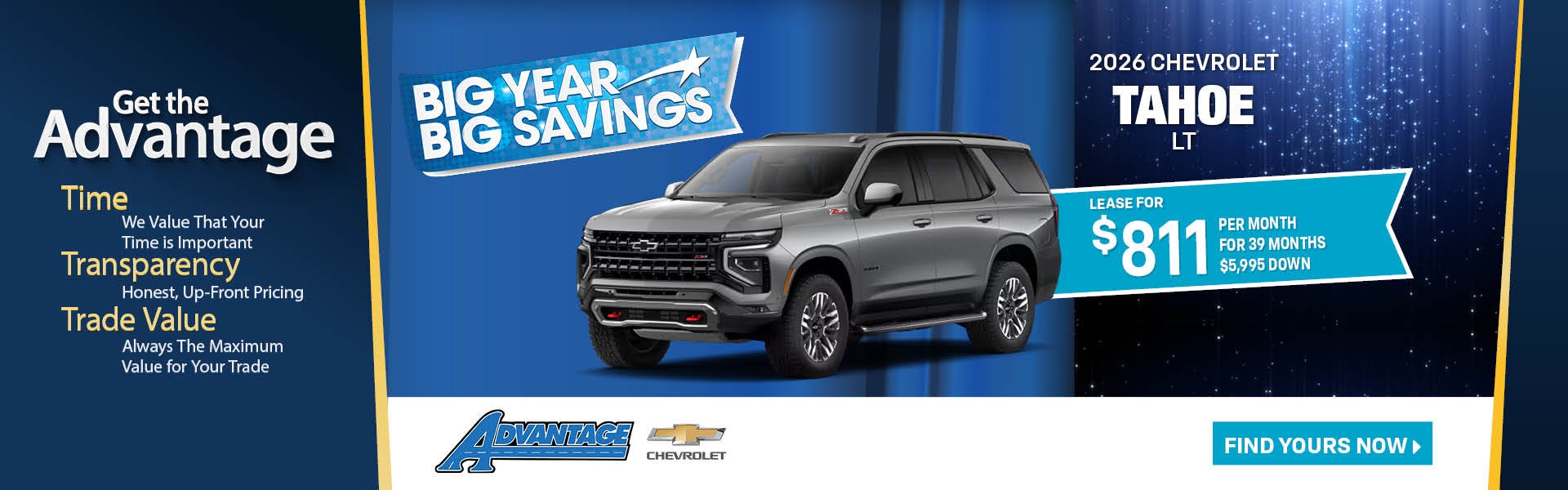 2026 Chevrolet Tahoe LT