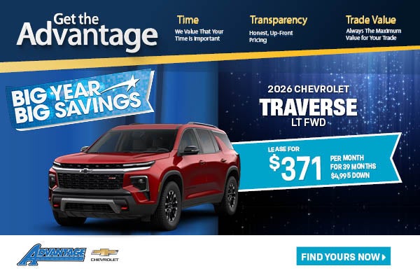 2026 Chevrolet Traverse LT FWD