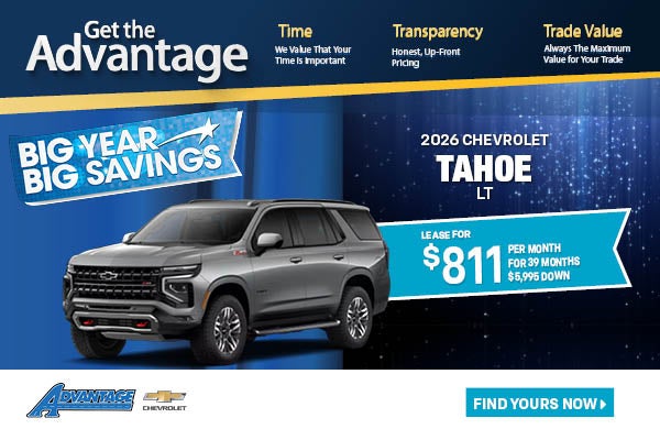 2026 Chevrolet Tahoe LT