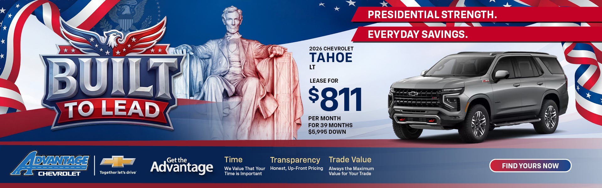 2026 Chevrolet Tahoe LT