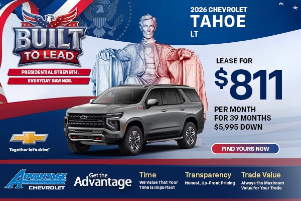 2026 Chevrolet Tahoe LT