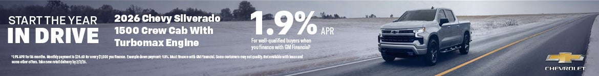 2026 Silverado 1500 Crew Cab