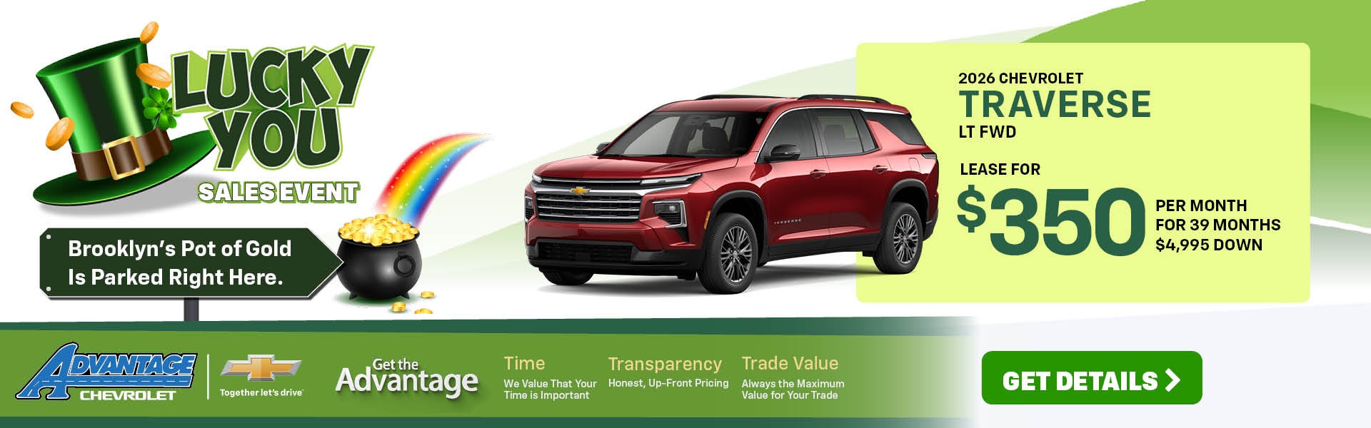 2026 Chevrolet Traverse LT FWD