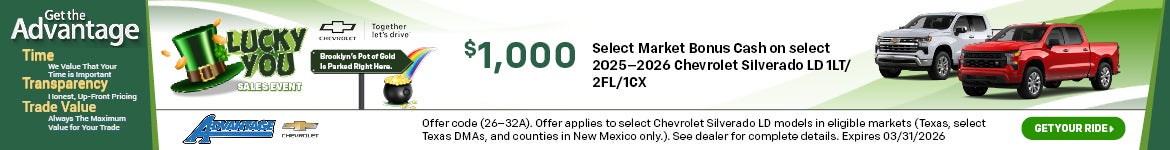 2025 & 2026 Select Market Silverado